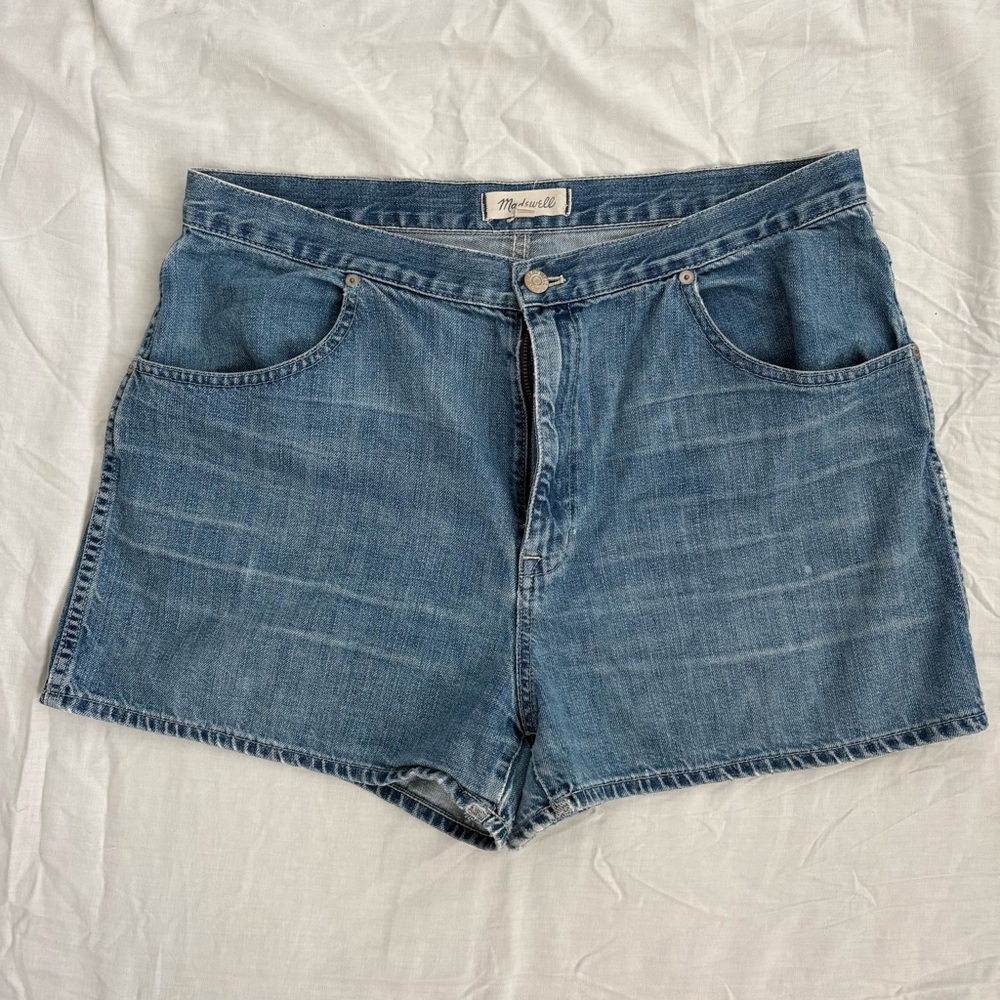 Madewell Classic Blue Jean Shorts